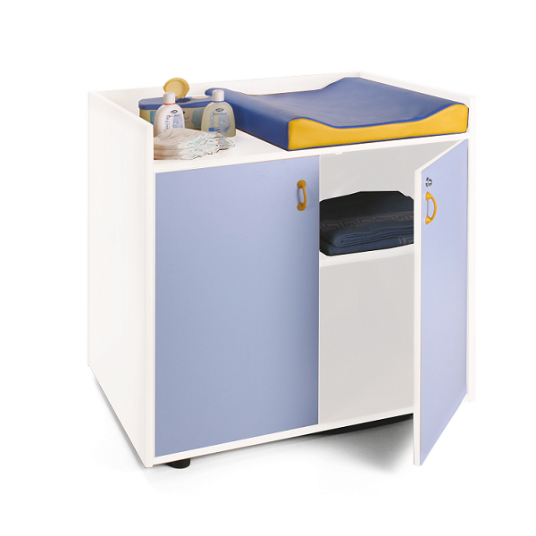 Moble canviador blanc