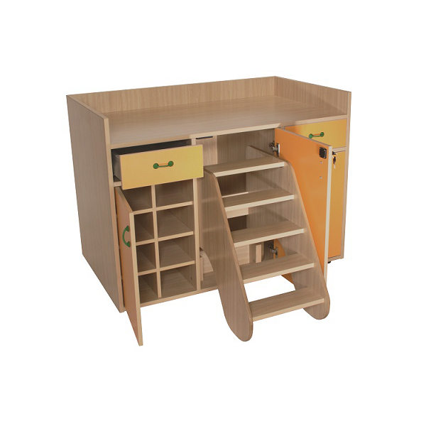Moble canviador escala 3 portes faig