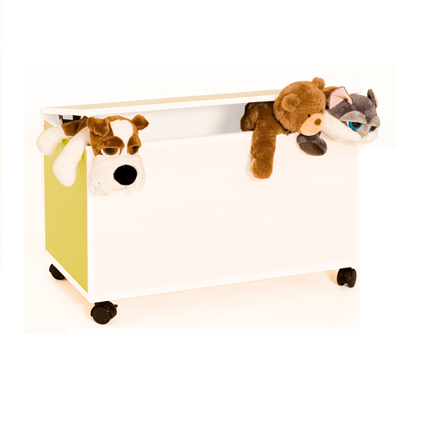 Cajón guardajuegos blanco