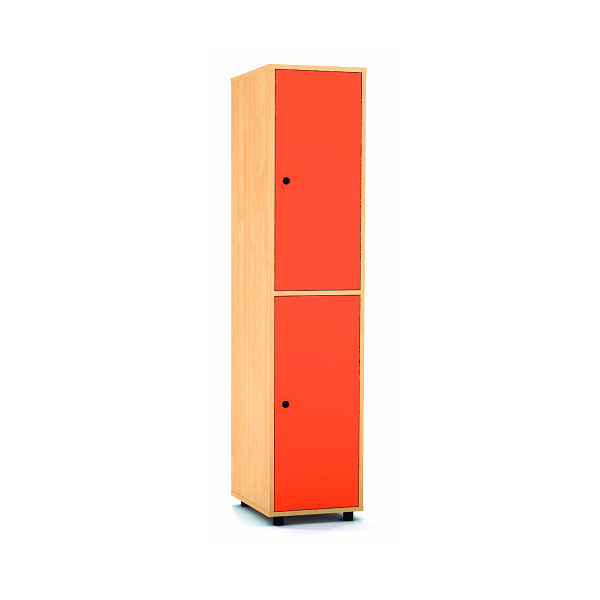 Taquilla faig 2 portes 1 columna 40 cm