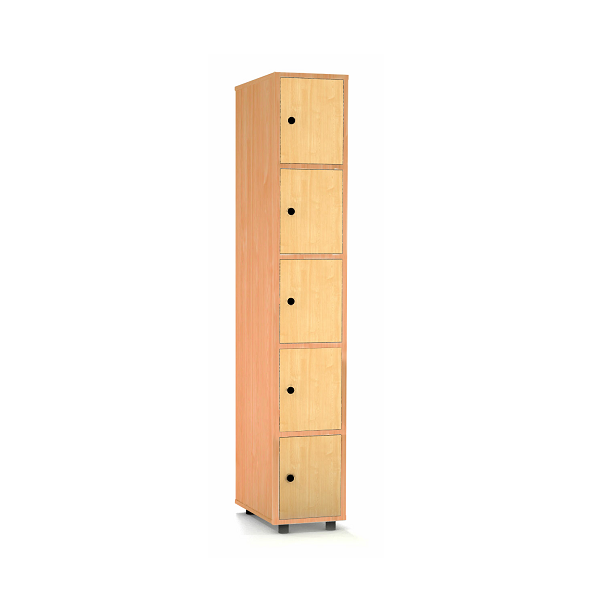 Taquilla faig 5 portes 1 columna 30 cm