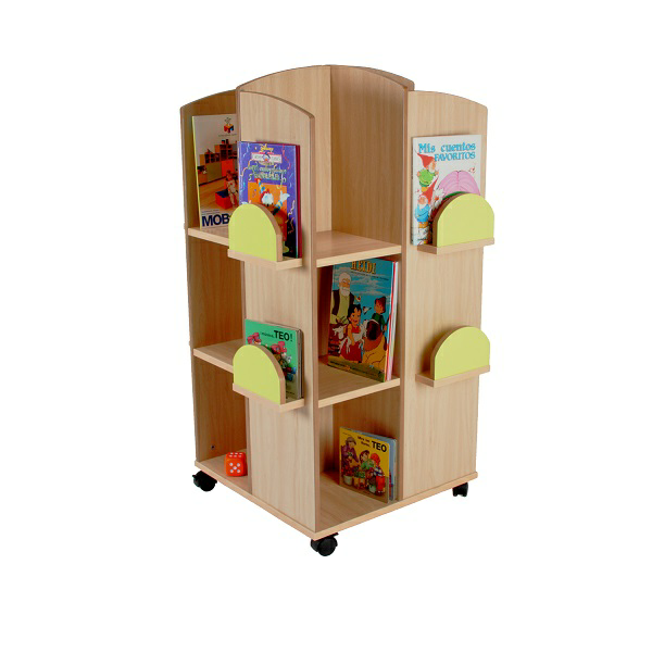 Torre expositora llibres faig