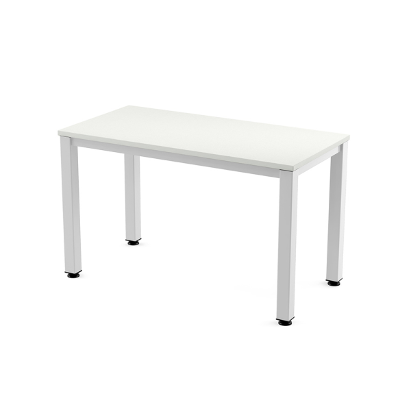 Taula EXECUTIVE rectangular estructura blanca 120x60 cm