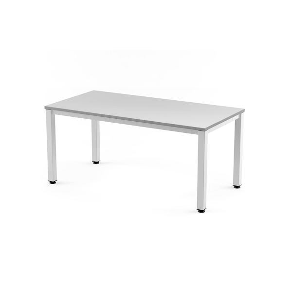 Taula EXECUTIVE rectangular estructura blanca 140x80 cm