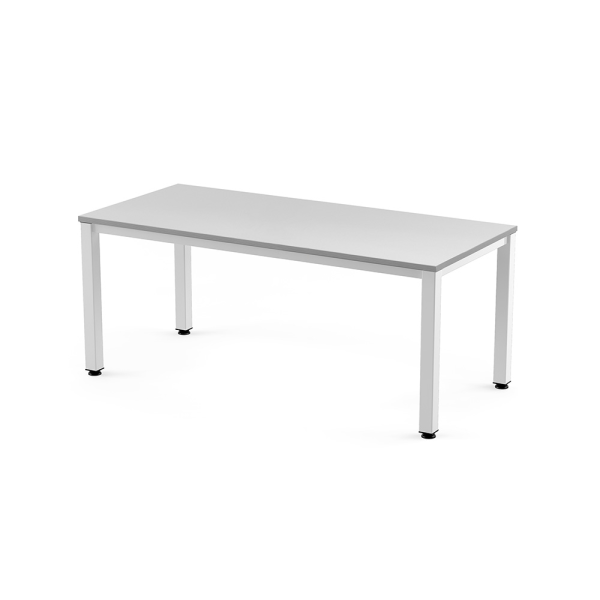 Mesa EXECUTIVE rectangular estructura blanca 180x80 cm