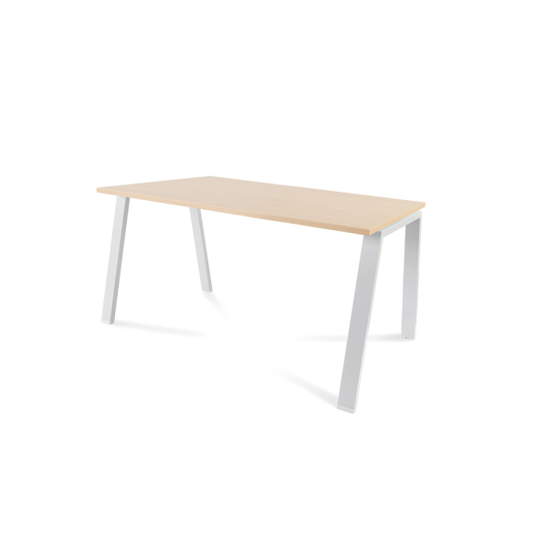 Taula recta WHITE 140x80 cm