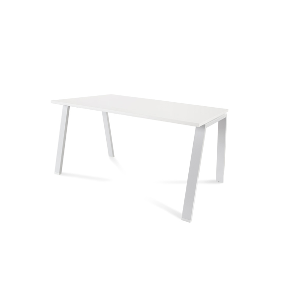 Taula recta WHITE 140x80 cm