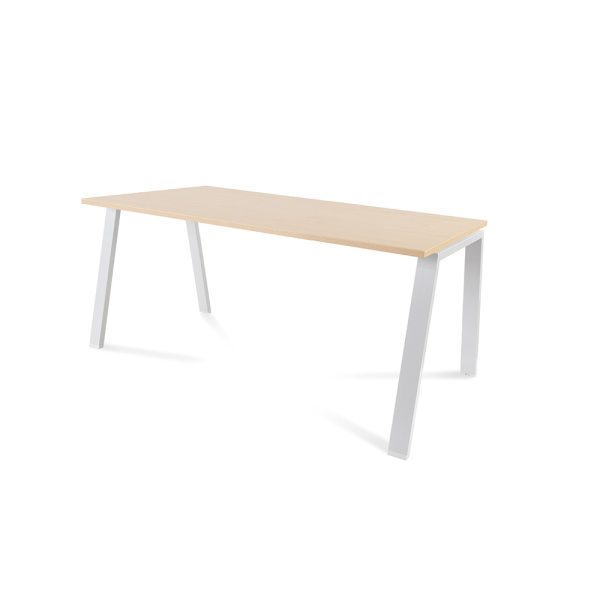 Mesa recta WHITE 160x80 cm