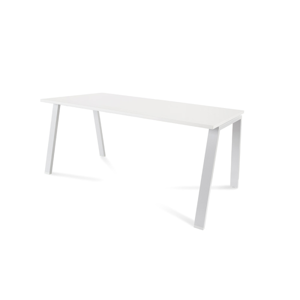 Mesa recta WHITE 160x80 cm