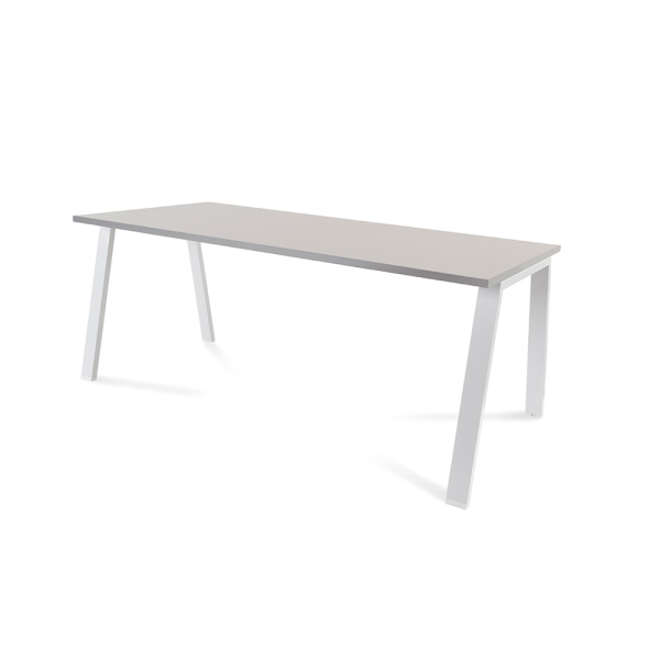 Taula recta WHITE 180x80 cm