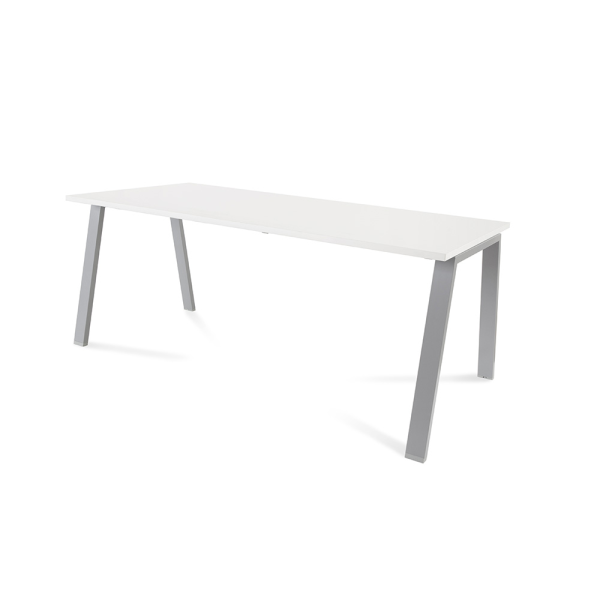 Taula recta WHITE 180x80 cm