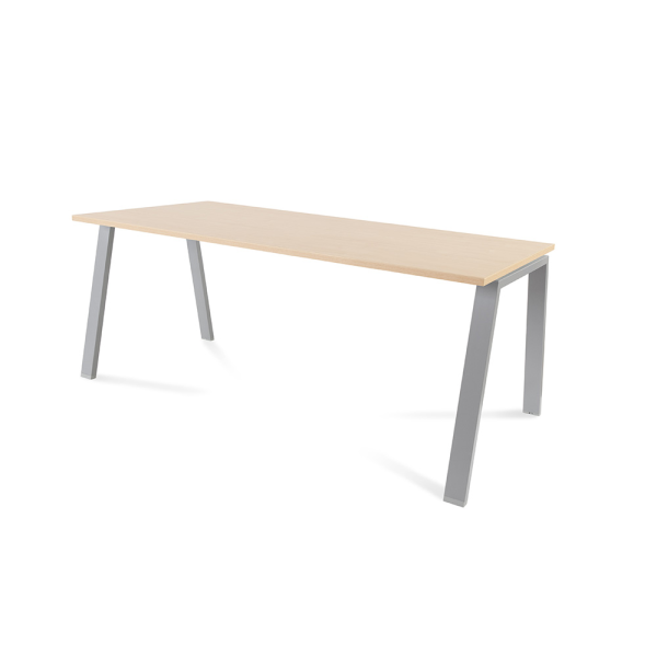 Taula recta WHITE 180x80 cm