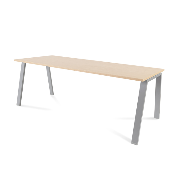 Taula recta WHITE 200x80 cm