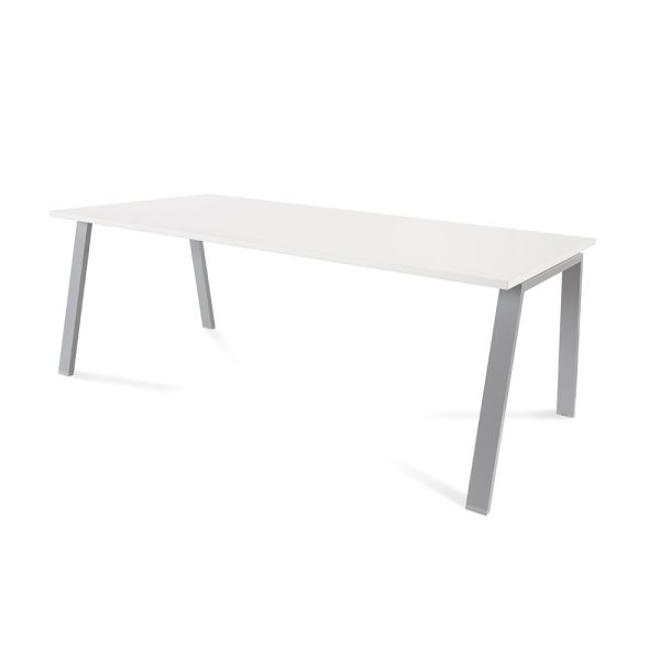 Taula recta WHITE 200x100 cm