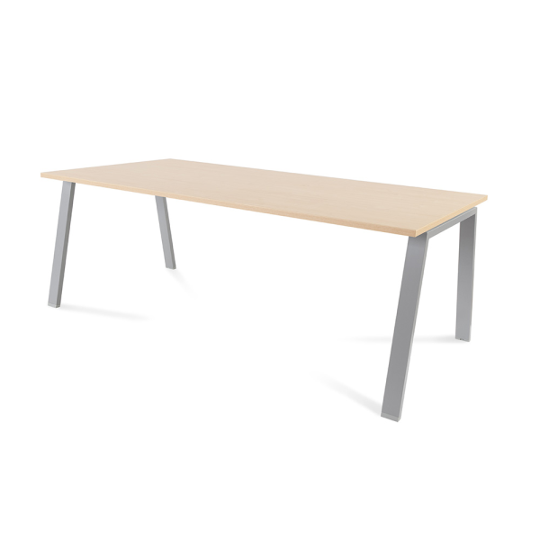Taula recta WHITE 200x100 cm