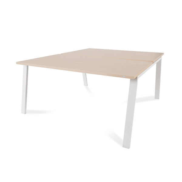 Taula recta WHITE doble 160x163 cm