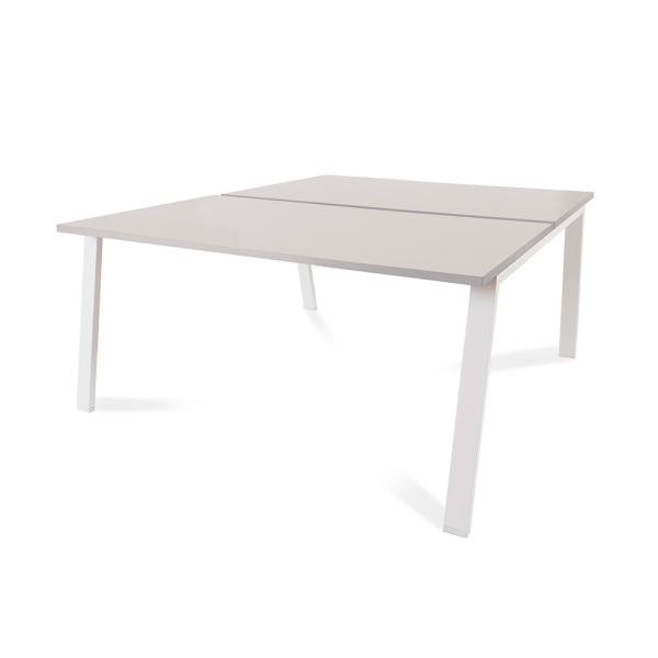 Taula recta WHITE doble 160x163 cm