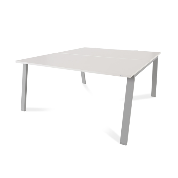Taula recta WHITE doble 160x163 cm