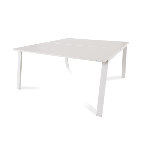 Taula recta WHITE doble 160x163 cm