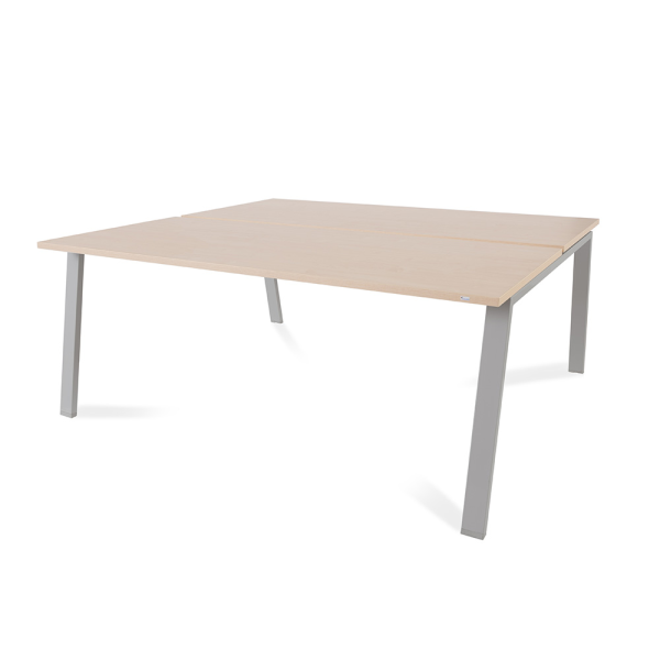 Taula recta doble WHITE 180x163 cm