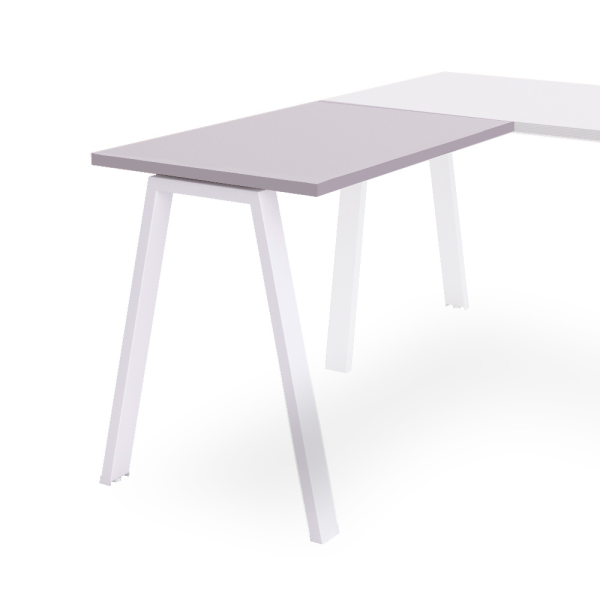 Ala per taula recta WHITE 100x60 cm