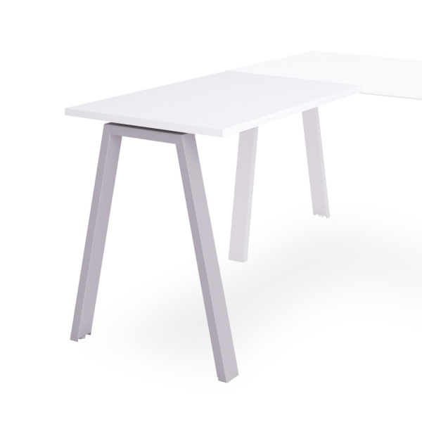 Ala per taula recta WHITE 100x60 cm