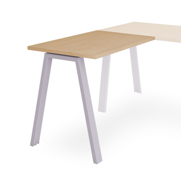 Ala per taula recta WHITE 100x60 cm