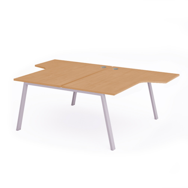 Mesa doble WHITE 