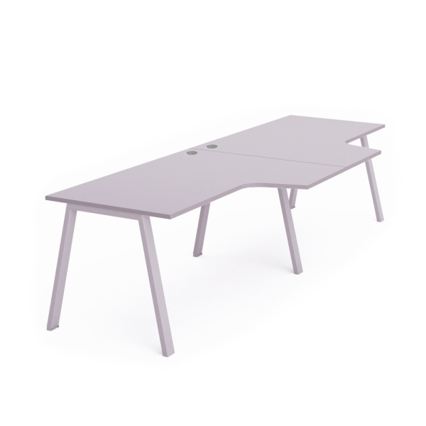 Mesa doble WHITE 