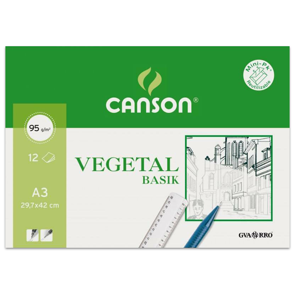 Minipack de papel vegetal Guarro Basik