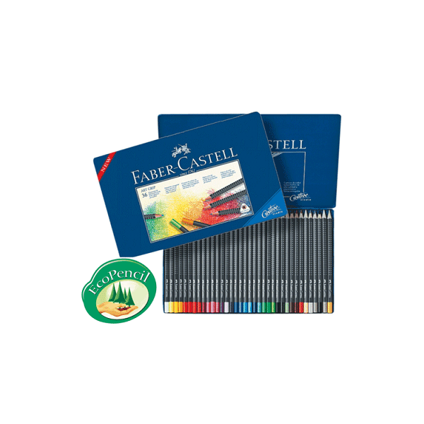 Llapis eco aquarel·lables Faber-Castell Art Grip Creative Studio