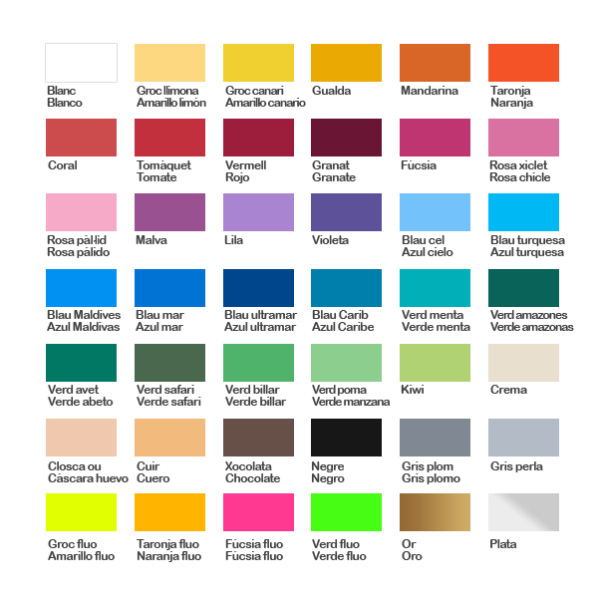 Cartulinas Iris 50x65 cm paquete 25 unidades