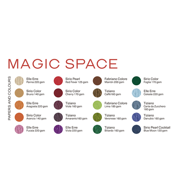 Cartolines 32x24 cm Magic Space paquet 200 unitats