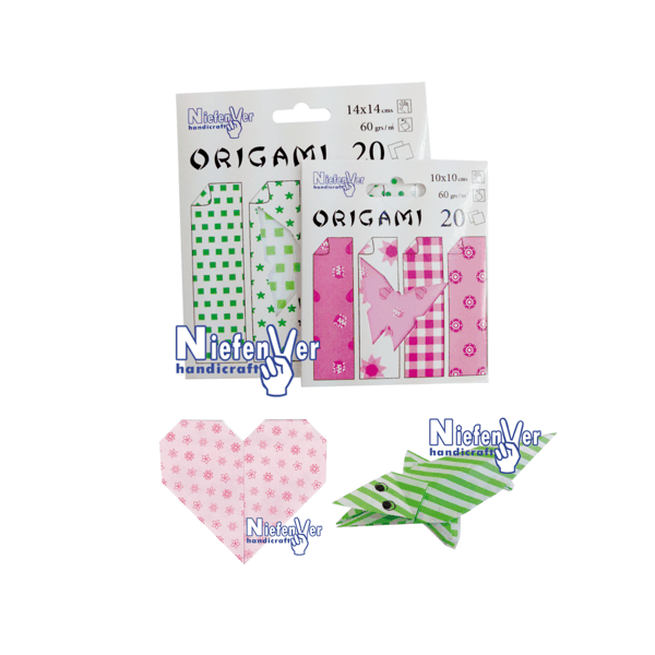 Papel origami para papiroflexia
