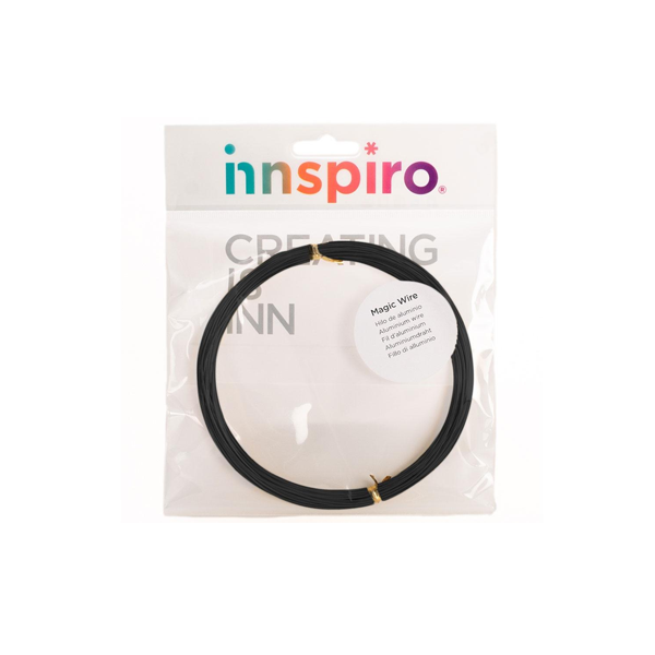 Fil alumini flexible 1 mm x 10 m Negre
