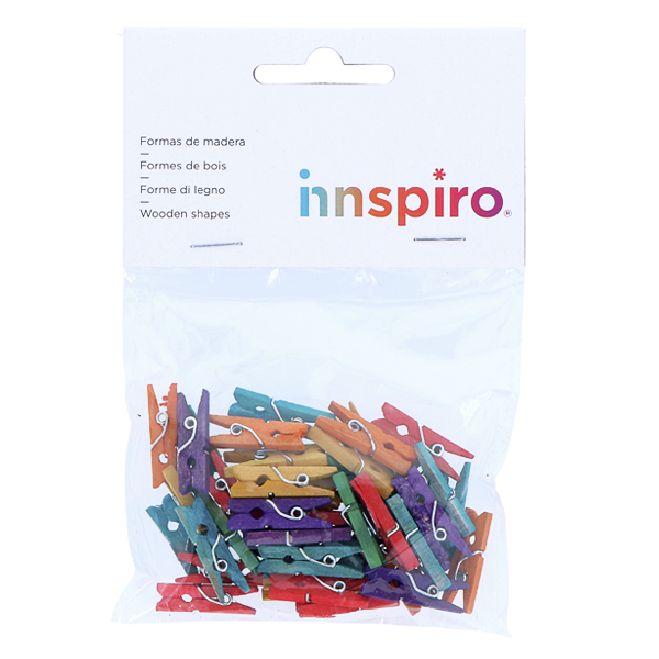 Mini pinces de fusta Innspiro