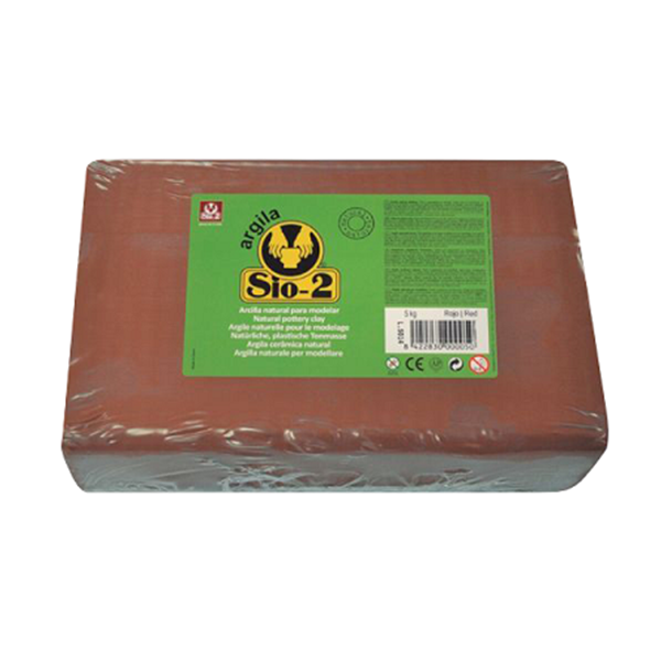 Arcilla para modelar Sio-2 terracota
