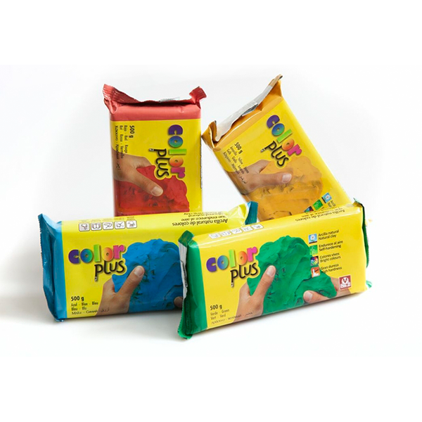 Pasta natural per modelar de colors Color Plus