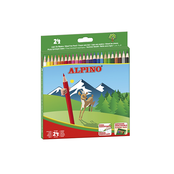 Lápices de colores Alpino