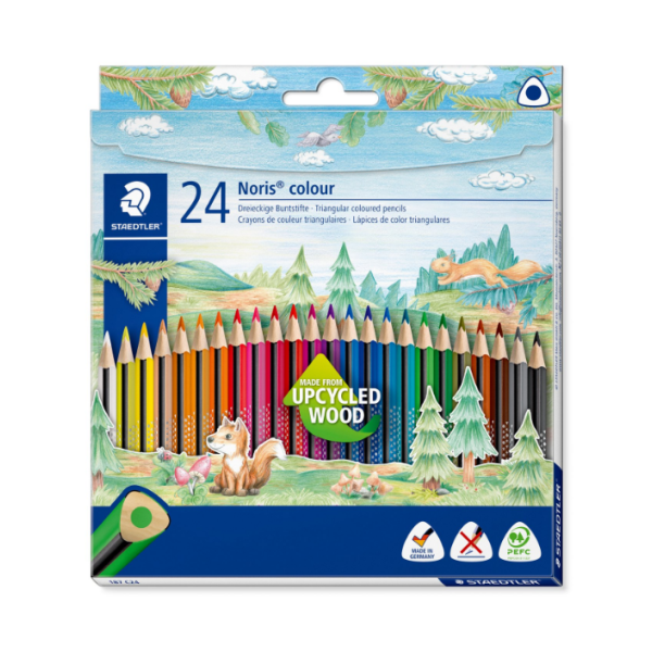 Llapis de colors Staedtler Noris Colour 187 Triplus