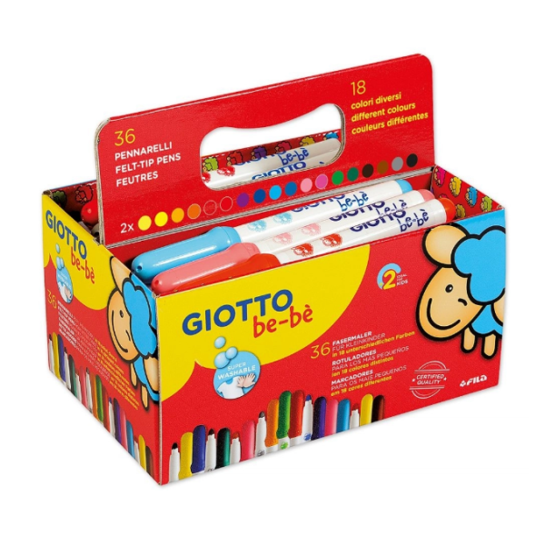 Kit escolar rotuladores Giotto Be-bè