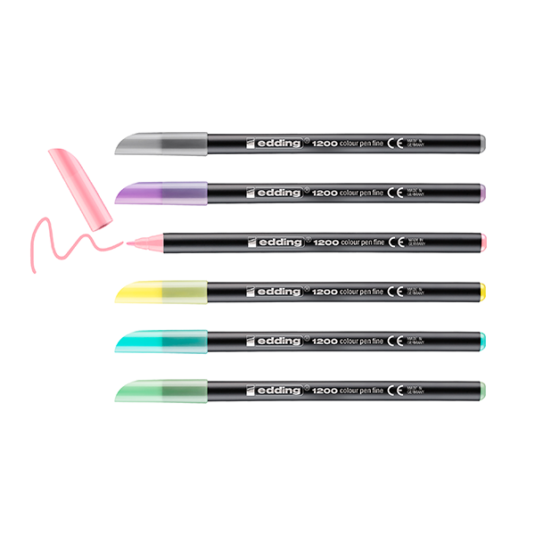 Retoladors edding 1200 pastel