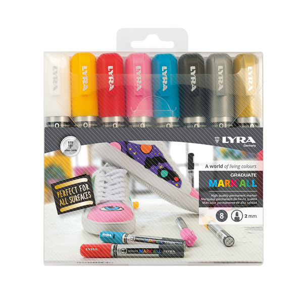 Rotuladors permanentes Lyra Mark All M