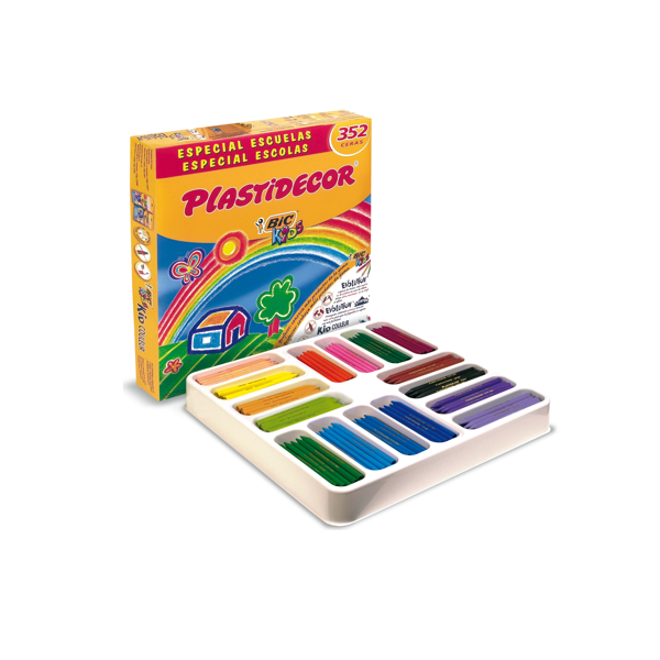 Lot escolar Plastidecor Bic