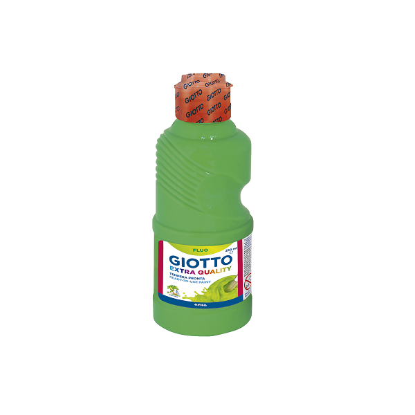 Pintura témpera líquida fluorescente Giotto 250 ml
