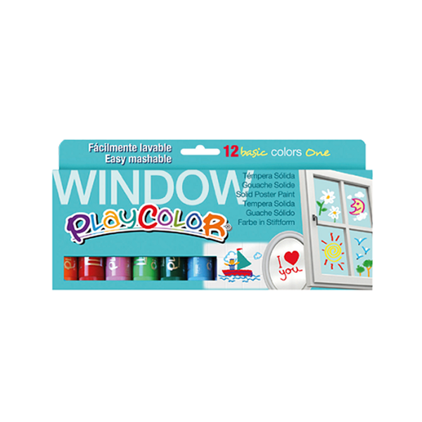 Témpera Playcolor window