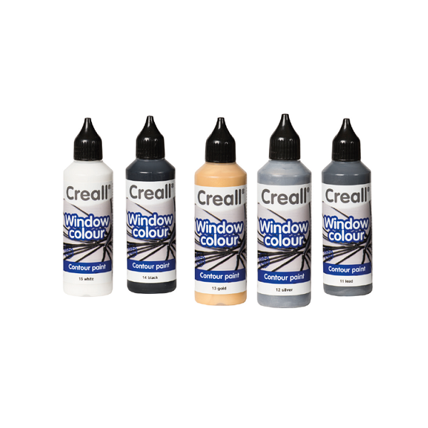 Contornos para pintura cristal Creall removible 80 ml