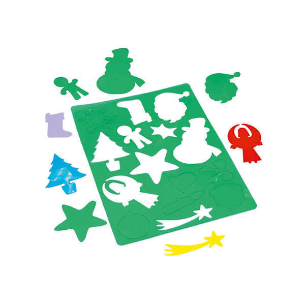 Plantilla súper gigantes navidad