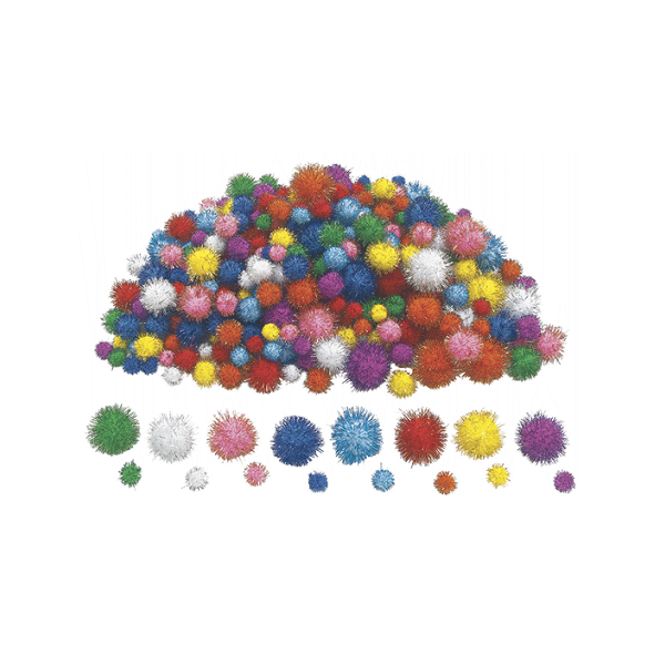 Pompons brillants