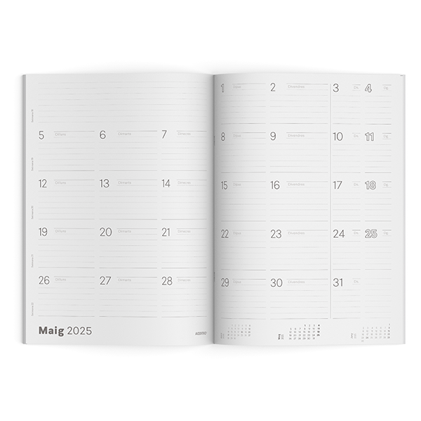 Agenda G mes vista Additio